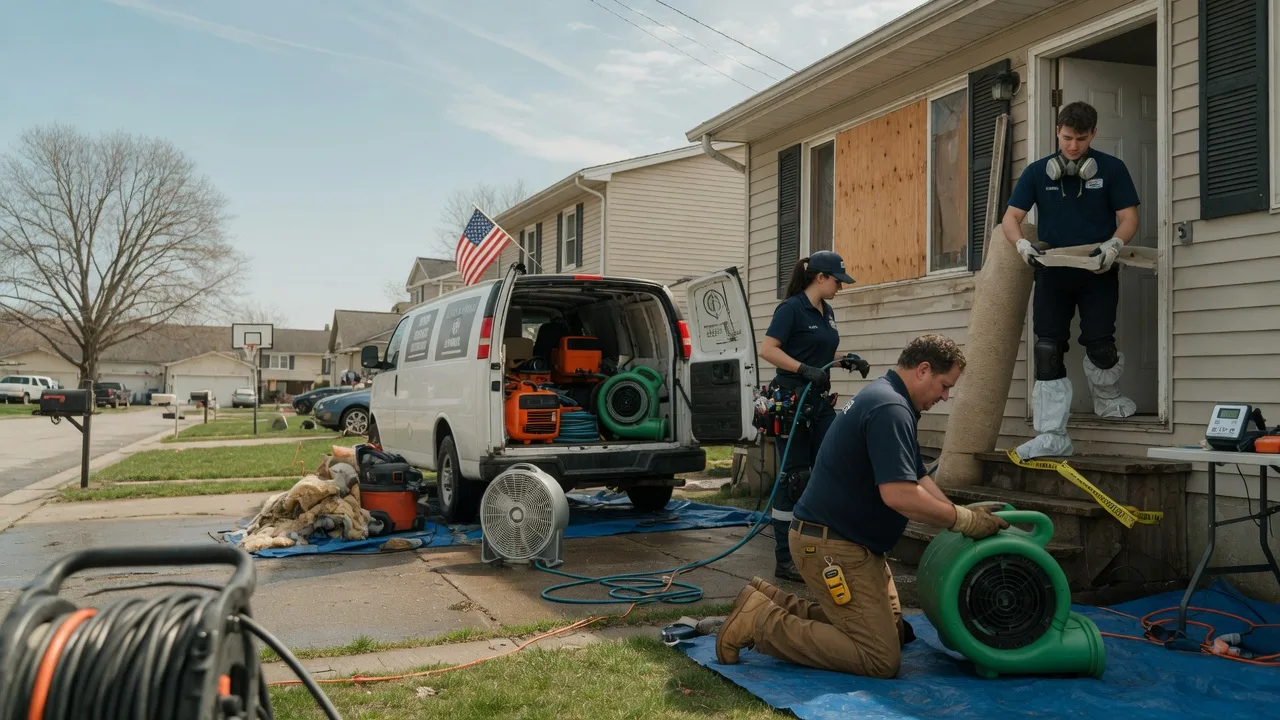 Water Damage Restoration in Arlington, OH near me